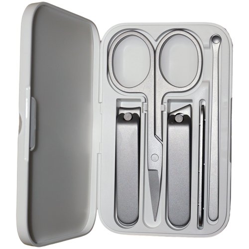 Набор маникюрный Xiaomi Mijia Nail Clipper Five Piece Set Silver (MJZJD002QW)