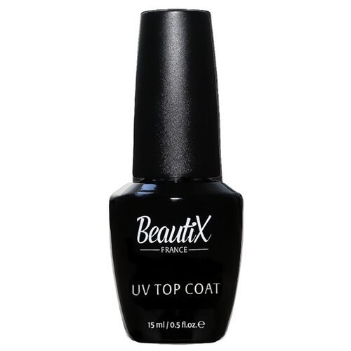 Beautix Верхнее покрытие Uv Top Coat, прозрачный, 15 мл