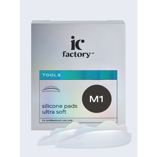 Валики силиконовые Ultra Soft размер 'M1' IC FACTORY, 2 пары