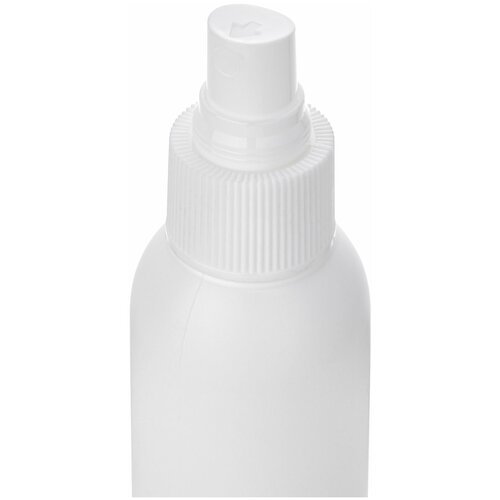 Флакон белый с кнопочным распылителем для духов, лосьона, антисептика - 200мл. (2 штуки)