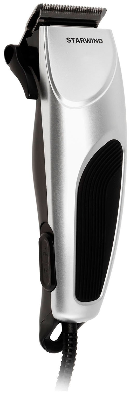 Машинка для стрижки волос Starwind SHC 777 серебристый/черный