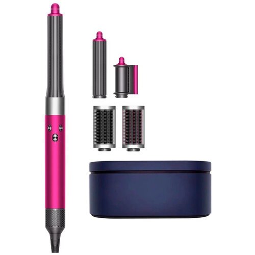 Фен-стайлер Dyson Airwrap complete long HS05 limited customised set KIT07 HK, fuchsia/bright nickel