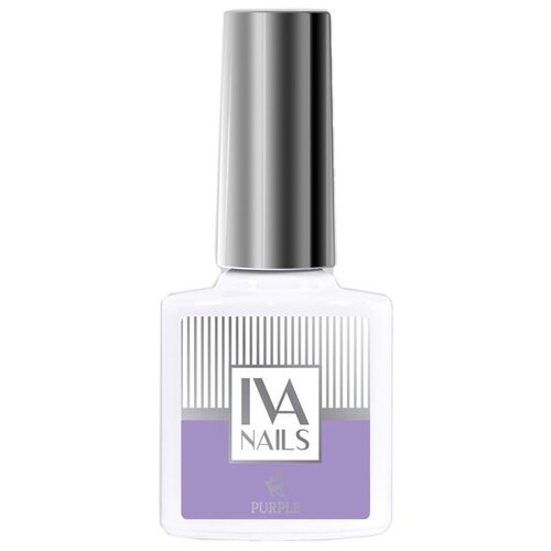 IVA Nails Гель-лак Purple, 8 мл, 2