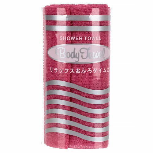 Мягкая мочалка для душа SungBo Cleamy Clean & Beauty Roll Wave Shower Towel