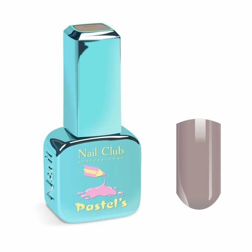Nail Club professional Эмалевый гель-лак для ногтей с липким слоем PASTEL'S 1022 Boucle 13 мл