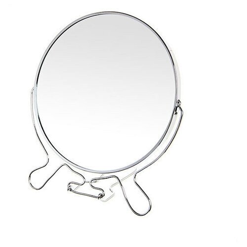 Зеркало настольное / Зеркало косметическое 'Модерн' круг, одностороннее d17см