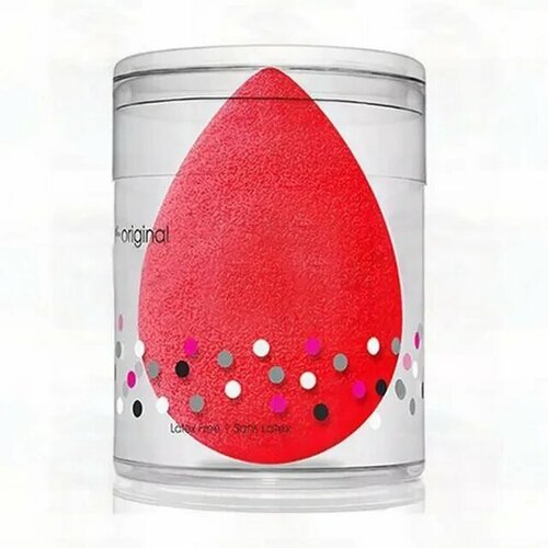Beautyblender Original Red Egg Sponge - безлатексный спонж для лица в форме яйца