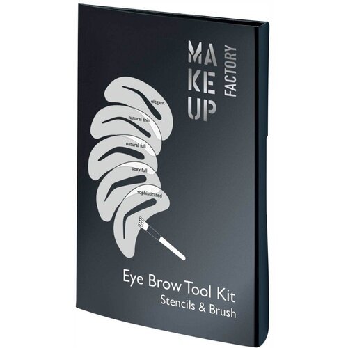 Make up Factory Набор трафаретов для бровей Eye Brow Tool Kit