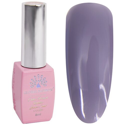 Global Fashion Базовое покрытие Color French Rubber Base Coat, 14, 8 мл