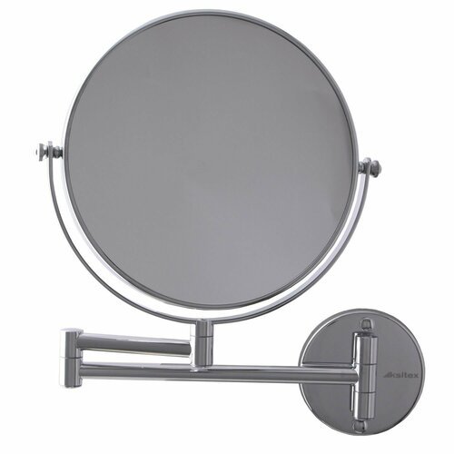 Зеркало для макияжа настенное косметическое складное Ksitex WN05-RT