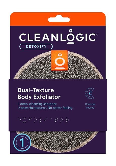 Cleanlogic Detoxify Dual-Texture Body Exfoliator