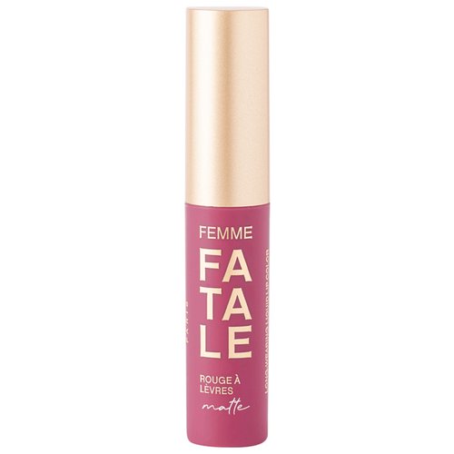 Жидкая матовая помада для губ VIVIENNE SABO устойчивая - Femme Fatale - 05 ягодная