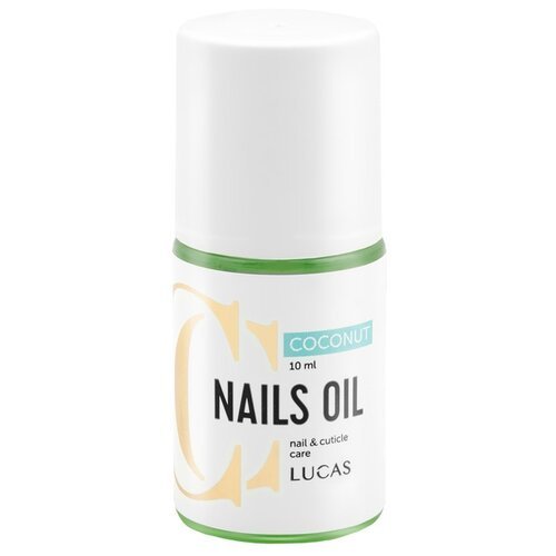 Lucas Cosmetics масло для кутикулы CC Nails Oil Coconut (Кокос), 10 мл