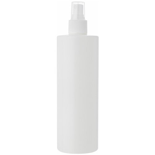 Флакон прямоугольный белый с кнопочным распылителем для духов, лосьона, антисептика - 400мл. (2 штуки)