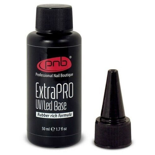 PNB Базовое покрытие ExtraPRO Base Rubber rich formula, прозрачный, 50 мл