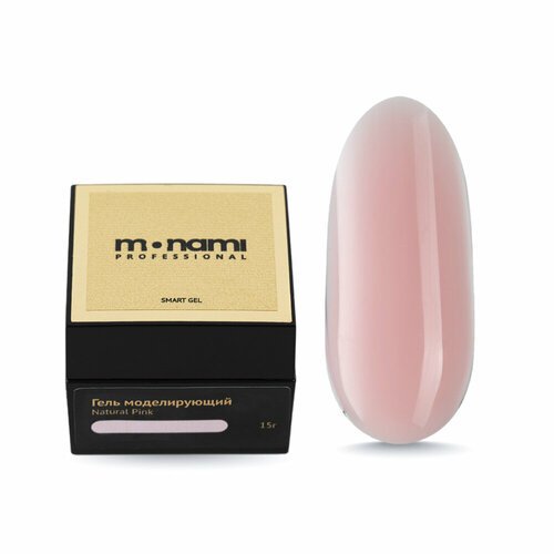 Моделирующий гель Monami Gel Smart Natural Pink 15 г