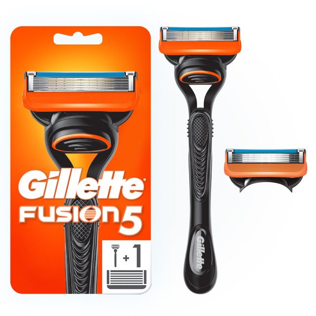 станок для бритья GILLETTE Fusion + 1 кассета 5 лезвий