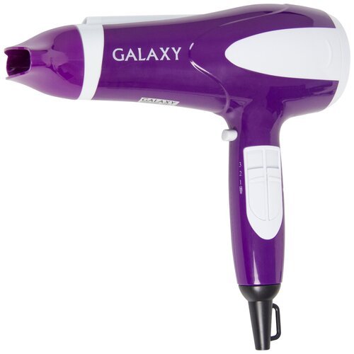 GALAXY LINE GL 4324 Фен для волос профессиональный 2200 Вт, 2 скорости, 3 температурных режима, функция 'холодный воздух', защитная сетка, насадка- концентратор, подвесная петля, питание 220-240В.50Гц
