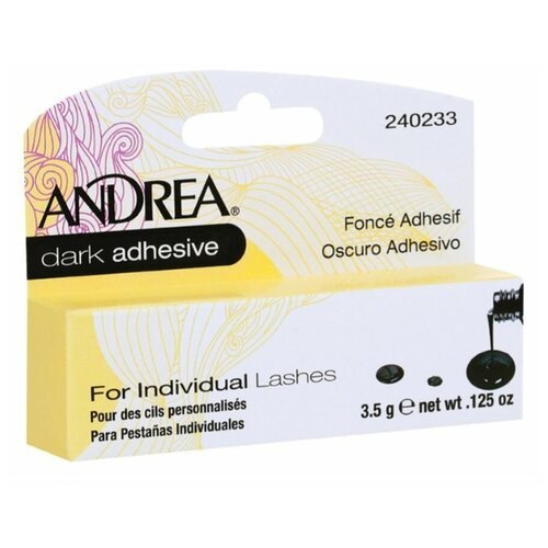 Клей Andrea Mod Perma Lash для пучков, цвет: черный, 076-300515