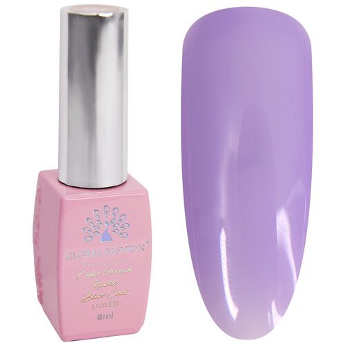 Global Fashion Базовое покрытие Color French Rubber Base Coat, 12, 8 мл