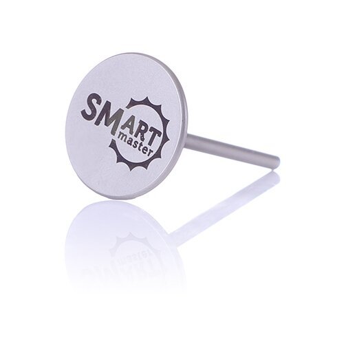 Диск педикюрный для маникюра и педикюра Smart Master основа, размер М, 25000 об/мин, серебристый, грубая