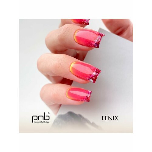Гель для дизайна с блестками и поталью PNB 05 Феникс 5 мл/3D Mix&Shine Gel PNB 05 Fenix 5 ml