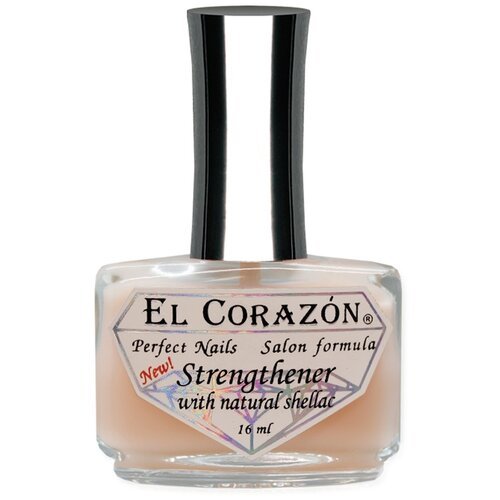 EL Corazon Базовое покрытие Strengthener with natural shellac, бежевый, 16 мл