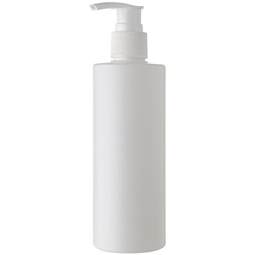 GREENEA Емкость для хранения, белая 250 мл с белым косметическим дозатором для мыла, 4 шт.