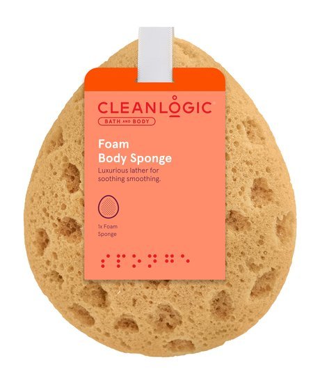 Cleanlogic Bath & Body Foam Body Sponge