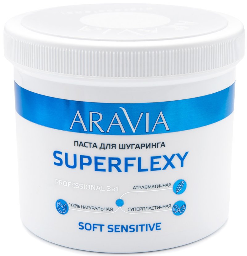 Aravia Professional Aravia Professional Паста для шугаринга Superflexy Soft Sensitive, 750 г (Aravia Professional, Spa Депиляция)