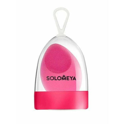 Solomeya Косметический спонж для макияжа со срезом Розовый