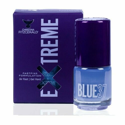 Лак для ногтей - BLUE 37 15 мл Christina Fitzgerald Extreme Blue 37 15 мл