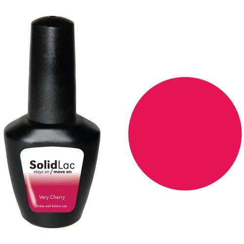 Nail Creation Гель-лак для ногтей SolidLac, 15 мл, цвет Very Cherry
