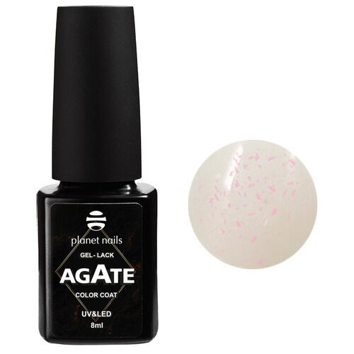 Planet nails гель-лак для ногтей Agate, 8 мл, №950