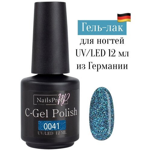 NailsProfi Гель-лак C-Gel Polish-S, 12 мл, 0041
