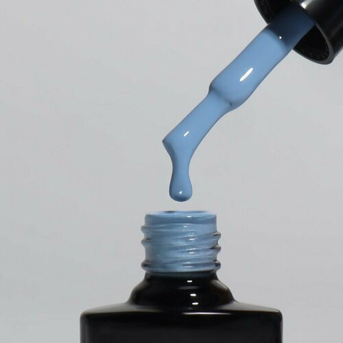 Гель лак для ногтей «DELICATE NUDE», 3-х фазный, 8 мл, LED/UV, цвет синий (32) (комплект из 9 шт)