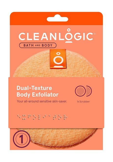Cleanlogic Bath & Body Dual-Texture Body Exfoliator