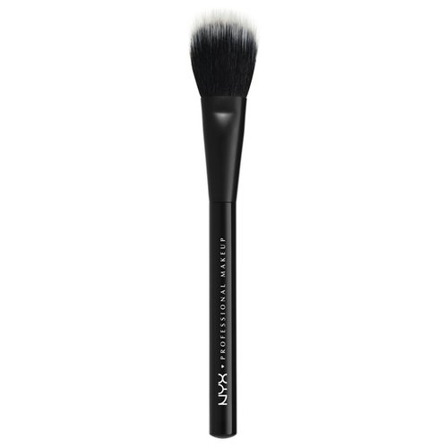 NYX professional makeup Кисть Pro Brush Dual Fiber Powder 08 черный №8